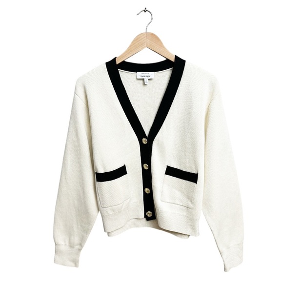 & Other Stories Cropped Button Front Cardigan - Picture 2 of 8